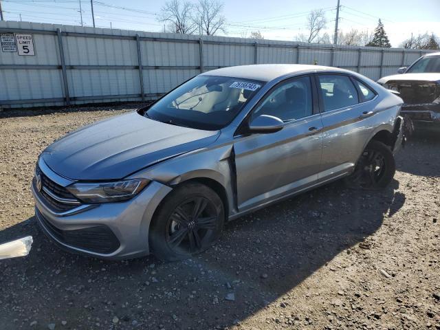 3VWEM7BU1PM047562 - 2023 VOLKSWAGEN JETTA SE SILVER photo 1