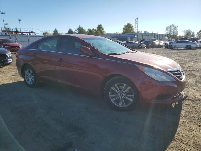 5NPEB4AC1DH706256 - 2013 HYUNDAI SONATA GLS BURGUNDY photo 4