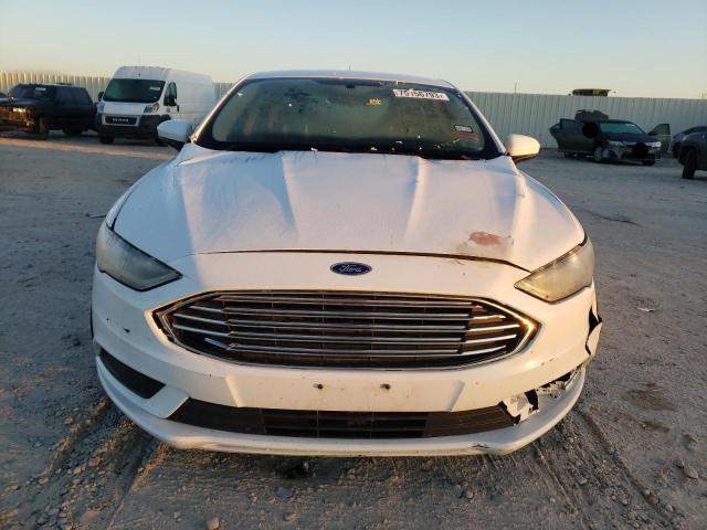 3FA6P0LU2HR386622 - 2017 FORD FUSION SE HYBRID WHITE photo 5