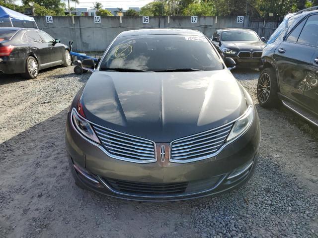 3LN6L2J9XGR624078 - 2016 LINCOLN MKZ GRAY photo 5