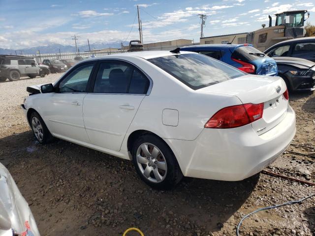 KNAGE228595333824 - 2009 KIA OPTIMA LX WHITE photo 2