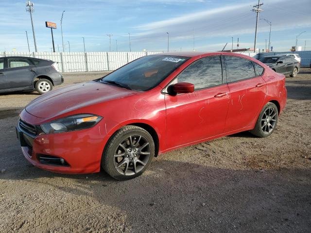 1C3CDFBB4GD530059 - 2016 DODGE DART SXT RED photo 1