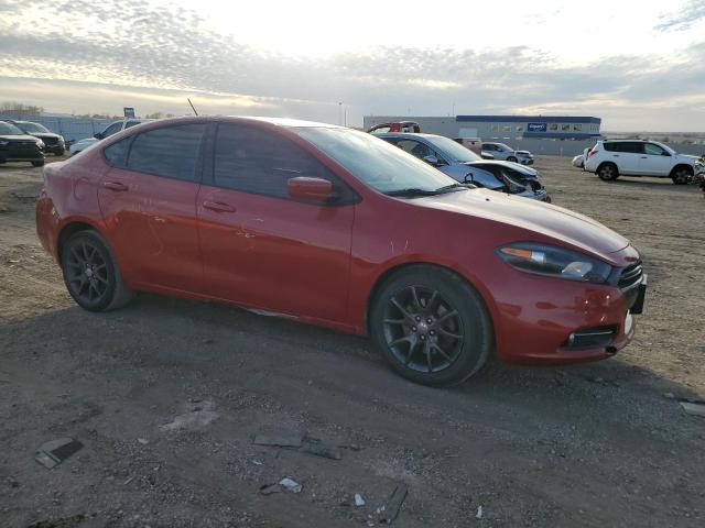 1C3CDFBB4GD530059 - 2016 DODGE DART SXT RED photo 4