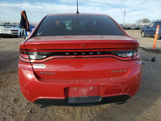 1C3CDFBB4GD530059 - 2016 DODGE DART SXT RED photo 6