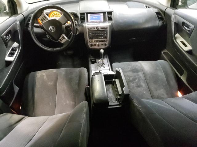 JN8AZ08W56W515072 - 2006 NISSAN MURANO SL SILVER photo 8