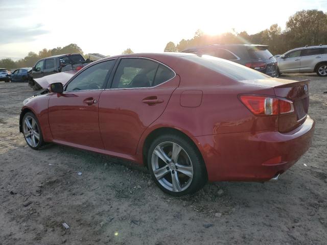 JTHBF5C21C5171511 - 2012 LEXUS IS 250 RED photo 2