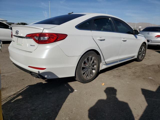 5NPE34AF0FH194290 - 2015 HYUNDAI SONATA SPORT WHITE photo 3