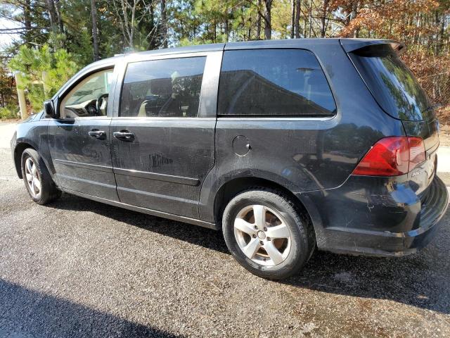 2V4RW3D17AR333593 - 2010 VOLKSWAGEN ROUTAN SE BLACK photo 2