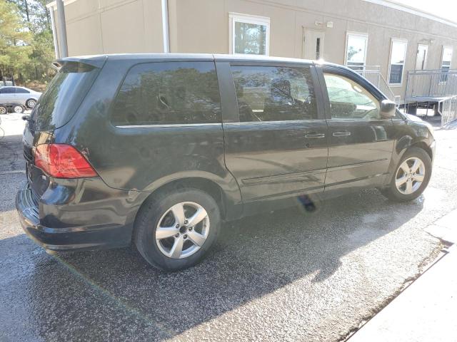 2V4RW3D17AR333593 - 2010 VOLKSWAGEN ROUTAN SE BLACK photo 3