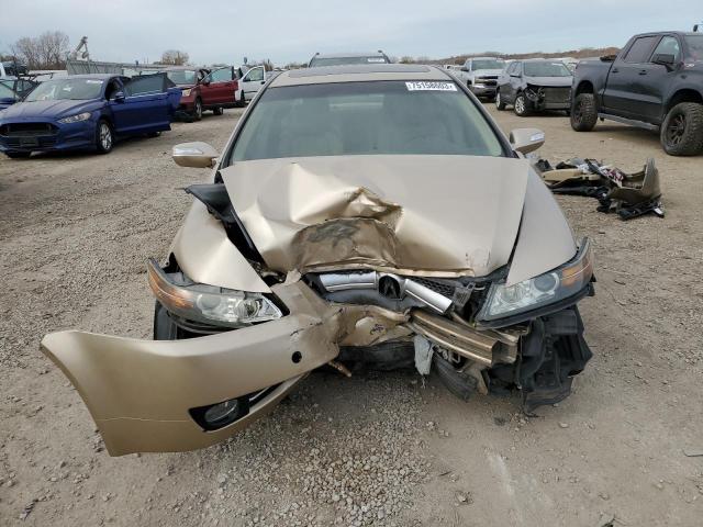 19UUA66287A010713 - 2007 ACURA TL TAN photo 5