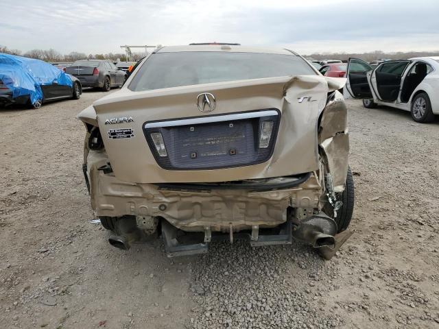 19UUA66287A010713 - 2007 ACURA TL TAN photo 6