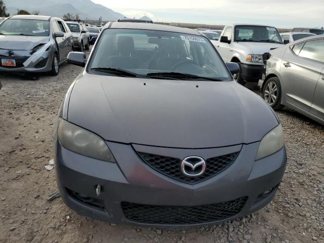 JM1BK32F081174811 - 2008 MAZDA 3 I GRAY photo 5