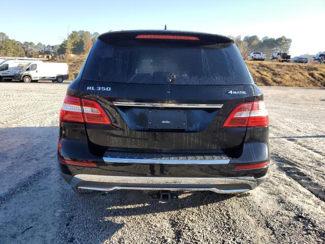 4JGDA5HB0FA595416 - 2015 MERCEDES-BENZ ML 350 4MATIC BLACK photo 6