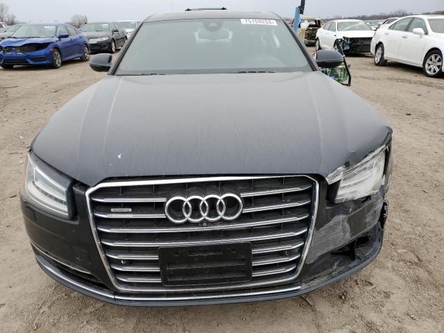 WAU32AFDXFN031899 - 2015 AUDI A8 L QUATTRO BLACK photo 5