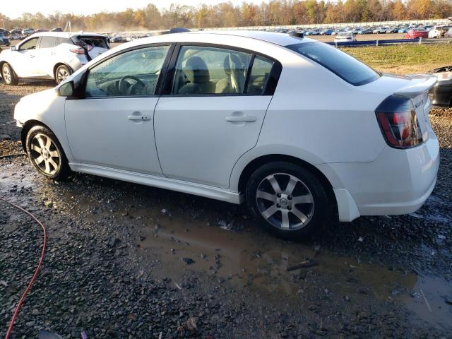 3N1AB6APXCL615596 - 2012 NISSAN SENTRA 2.0 WHITE photo 2