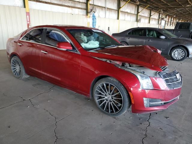 1G6AE5SX3F0137118 - 2015 CADILLAC ATS PREMIUM RED photo 4