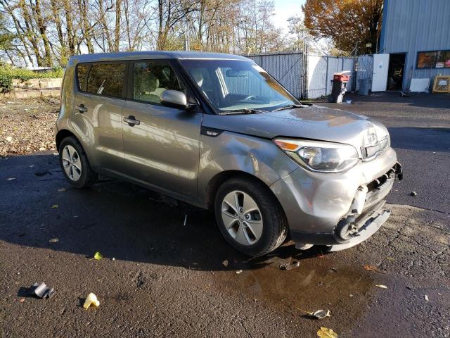 KNDJN2A22E7110600 - 2014 KIA SOUL GRAY photo 4