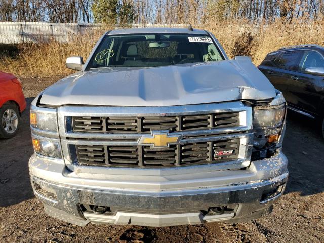 3GCUKREC8FG158402 - 2015 CHEVROLET SLVRD K1500 LT SILVER photo 5