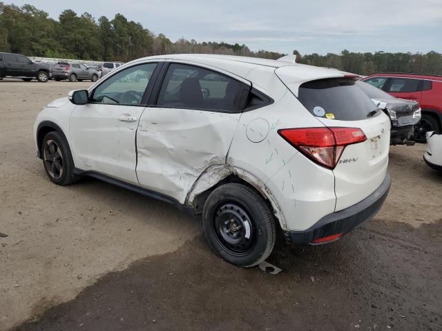 3CZRU6H52JM726563 - 2018 HONDA HR-V EX WHITE photo 2