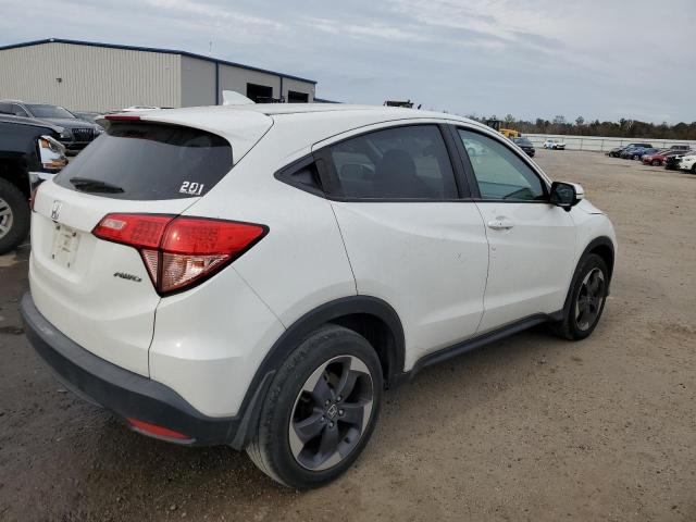 3CZRU6H52JM726563 - 2018 HONDA HR-V EX WHITE photo 3