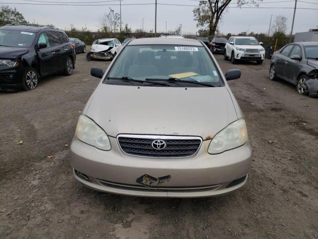 2T1BR32E85C875851 - 2005 TOYOTA COROLLA CE BEIGE photo 5