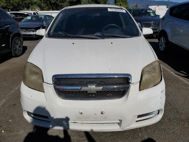 KL1TD566X7B134059 - 2007 CHEVROLET AVEO BASE WHITE photo 5