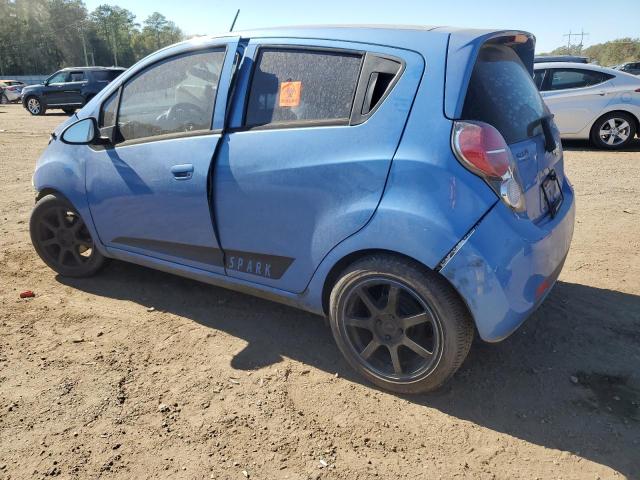 KL8CD6S97DC593725 - 2013 CHEVROLET SPARK 1LT BLUE photo 2