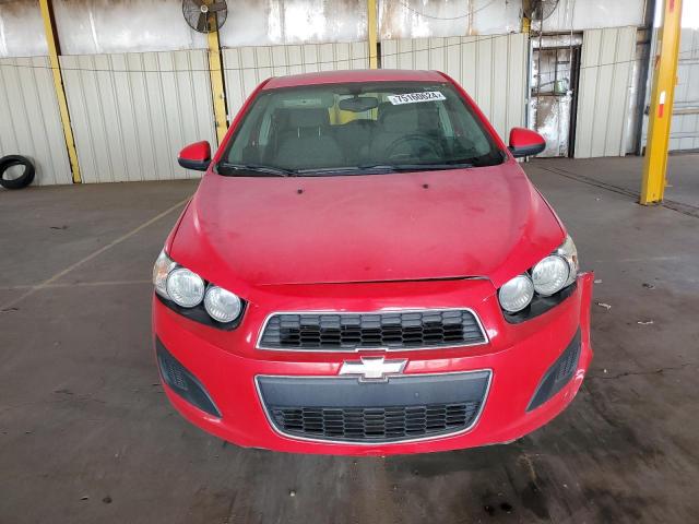 1G1JC6SH6E4209902 - 2014 CHEVROLET SONIC LT RED photo 5