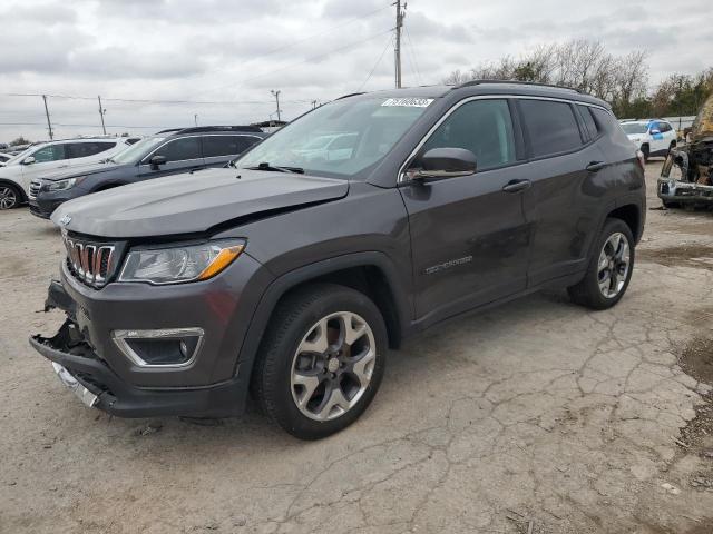 3C4NJDCBXLT155900 - 2020 JEEP COMPASS LIMITED GRAY photo 1