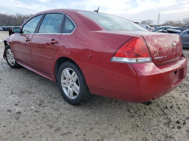 2G1WG5E34D1103513 - 2013 CHEVROLET IMPALA LT RED photo 2