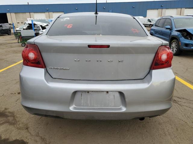 1C3CDZAB9DN514609 - 2013 DODGE AVENGER SE GRAY photo 6