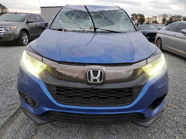 3CZRU6H11MM727124 - 2021 HONDA HR-V SPORT BLUE photo 5