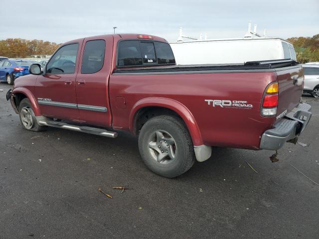 5TBBT44114S447619 - 2004 TOYOTA TUNDRA ACCESS CAB SR5 RED photo 2