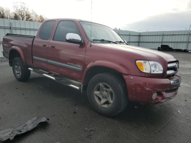 5TBBT44114S447619 - 2004 TOYOTA TUNDRA ACCESS CAB SR5 RED photo 4