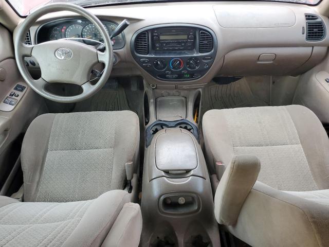 5TBBT44114S447619 - 2004 TOYOTA TUNDRA ACCESS CAB SR5 RED photo 8