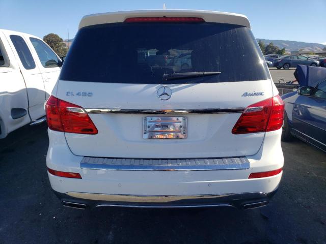 4JGDF6EEXFA466296 - 2015 MERCEDES-BENZ GL 450 4MATIC WHITE photo 6