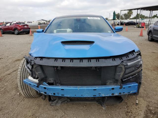 2C3CDXGJ0KH662169 - 2019 DODGE CHARGER SCAT PACK BLUE photo 5