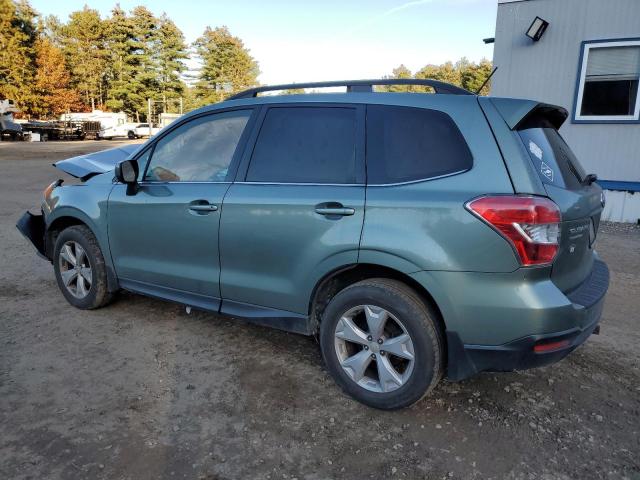 JF2SJAJC1EH518651 - 2014 SUBARU FORESTER 2.5I LIMITED TURQUOISE photo 2