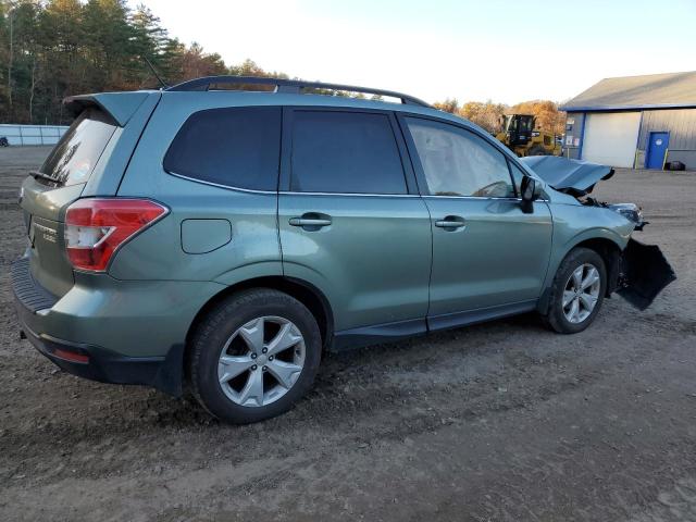 JF2SJAJC1EH518651 - 2014 SUBARU FORESTER 2.5I LIMITED TURQUOISE photo 3