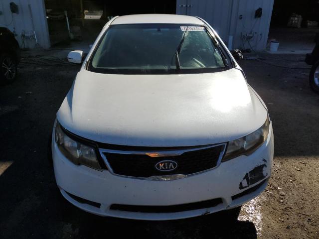 KNAFU4A25C5586074 - 2012 KIA FORTE EX WHITE photo 5