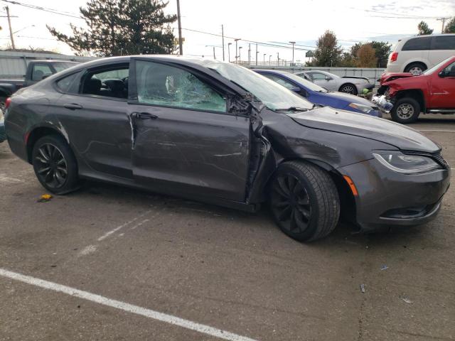 1C3CCCBB6FN721590 - 2015 CHRYSLER 200 S CHARCOAL photo 4