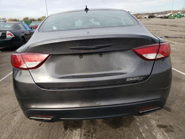 1C3CCCBB6FN721590 - 2015 CHRYSLER 200 S CHARCOAL photo 6