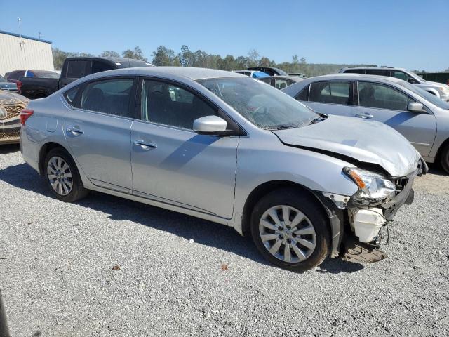 3N1AB7AP6FY351970 - 2015 NISSAN SENTRA S GRAY photo 4