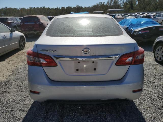 3N1AB7AP6FY351970 - 2015 NISSAN SENTRA S GRAY photo 6