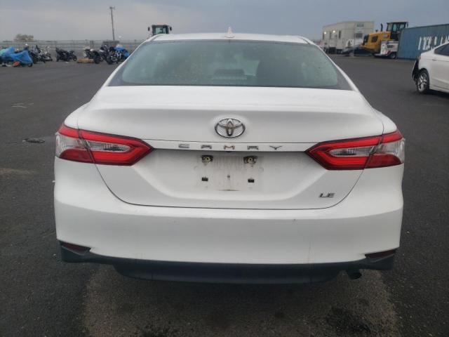 4T1C11AK1LU933561 - 2020 TOYOTA CAMRY LE WHITE photo 6