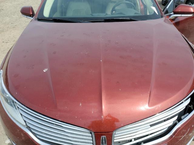 3LN6L2LUXER808581 - 2014 LINCOLN MKZ HYBRID ORANGE photo 11