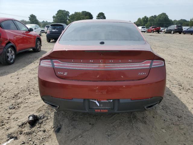 3LN6L2LUXER808581 - 2014 LINCOLN MKZ HYBRID ORANGE photo 6