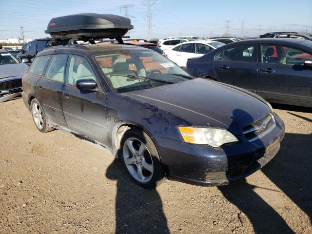 4S3BP626767316648 - 2006 SUBARU LEGACY 2.5I LIMITED BLUE photo 4