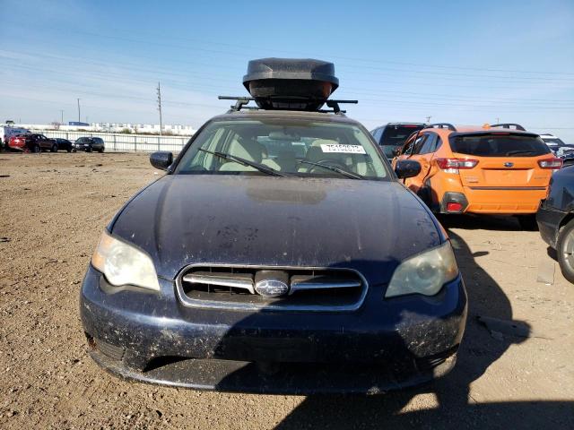 4S3BP626767316648 - 2006 SUBARU LEGACY 2.5I LIMITED BLUE photo 5