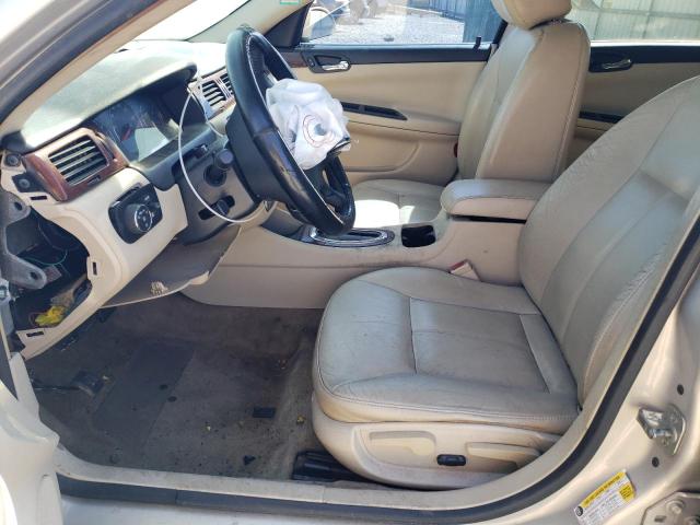 2G1WB5EK8A1137049 - 2010 CHEVROLET IMPALA LT TAN photo 7